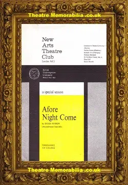 London New Arts Theatre Club – Afore Night Come – 1962