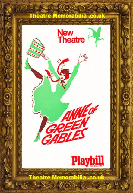 London New Theatre – Anne Of Green Gables – 1969