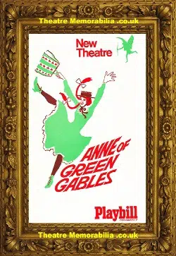 London New Theatre – Anne Of Green Gables – 1969