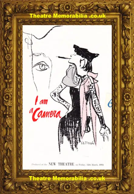London New Theatre – I Am A Camera – 1954
