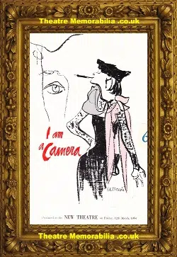 London New Theatre – I Am A Camera – 1954