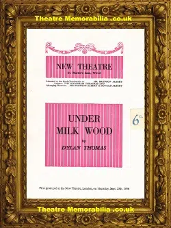 London New Theatre – Under Milk Wood – 1956