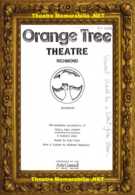 London Orange Tree Theatre – Wild, Wild Women – 1981 Les Joseph
