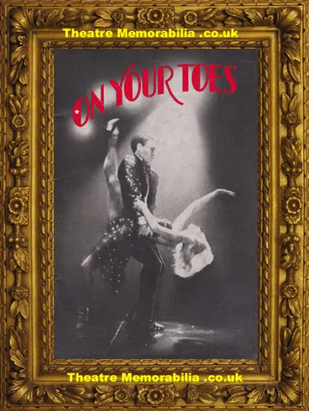 London Palace Theatre – On Your Toes – 1984 – Honor Blackman