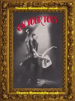 London Palace Theatre – On Your Toes – 1984 – Honor Blackman