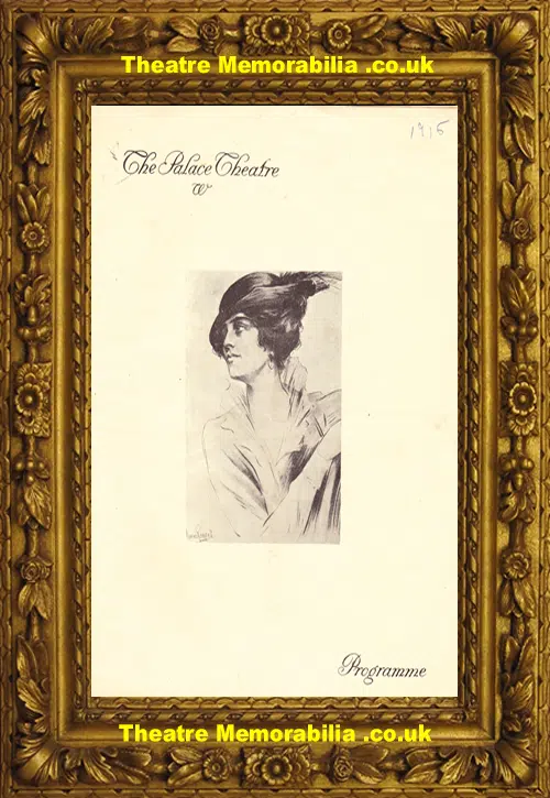 London Palace Theatre - Passing Show Of 1915