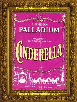 London Palladium Theatre – Cinderella – 1953 – Julie Andrews
