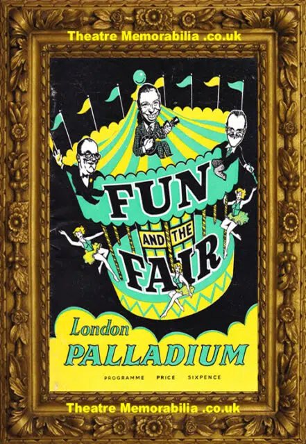 London Palladium Theatre – Fun And The Fair – 1953 George Formby
