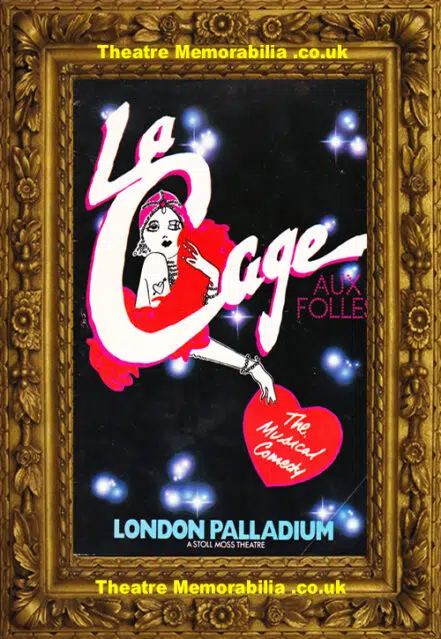 London Palladium Theatre – La Cage – 1986
