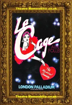London Palladium Theatre – La Cage – 1986