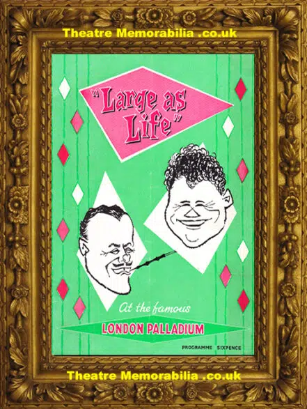 London Palladium Theatre – Large As Life – 1958 – Harry Secombe