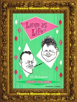 London Palladium Theatre – Large As Life – 1958 – Harry Secombe