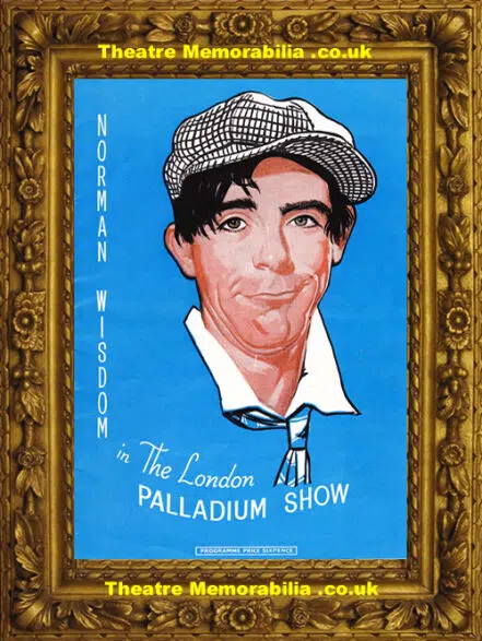 London Palladium Theatre – Norman Wisdom – 1954