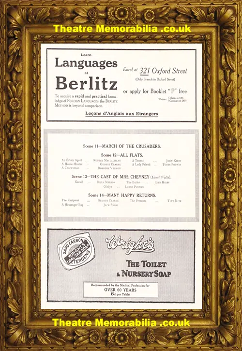 London Palladium Theatre - Palladium Pleasures - 1926 - 2nd