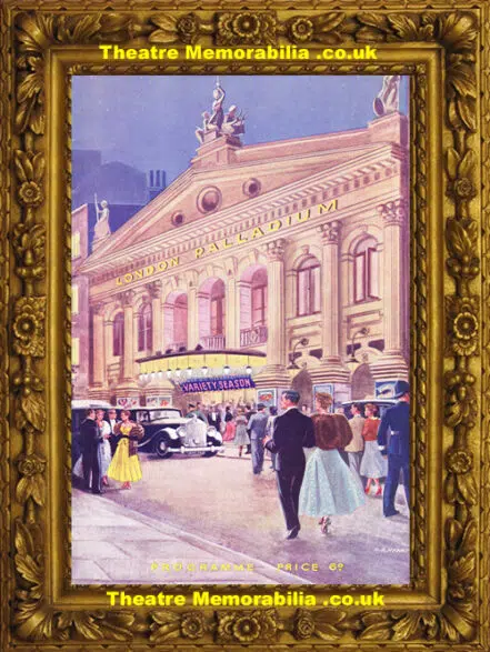 London Palladium Theatre Show – 1953 – The Beverley Sisters