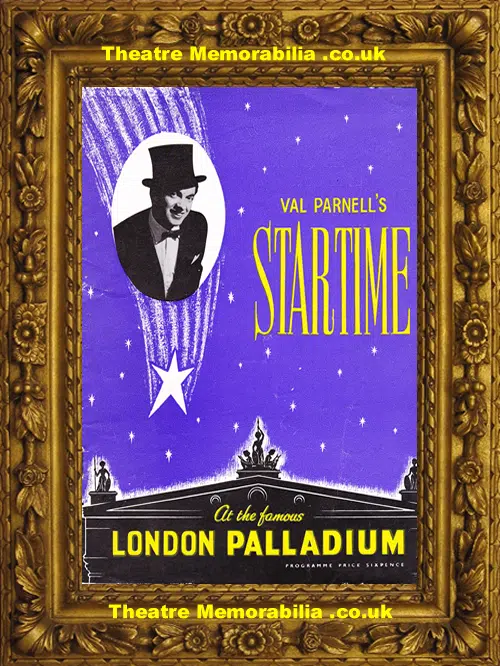 London Palladium Theatre - Star Time - 1950s - Frankie Vaughan