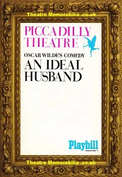 London Piccadilly Theatre – An Ideal Husband – 1966