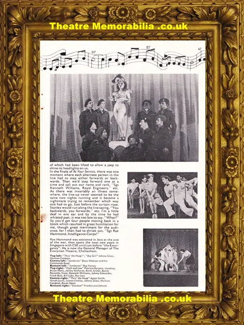 London Piccadilly Theatre - Privates On Parade - 1978