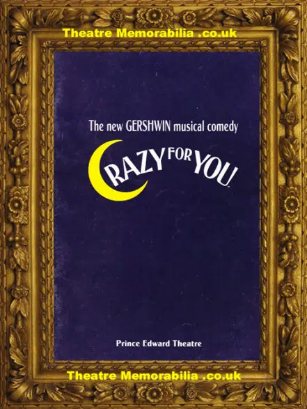 London Prince Edward Theatre – Crazy For You – 1993 – Horwood