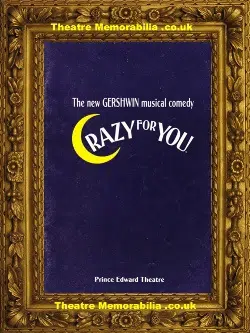 London Prince Edward Theatre – Crazy For You – 1993 – Horwood