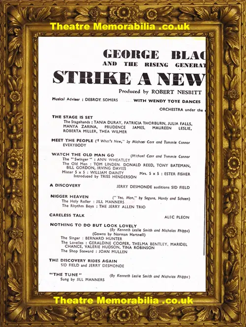 London Prince Of Wales Strike A New Note 1943 - Morecambe Wise