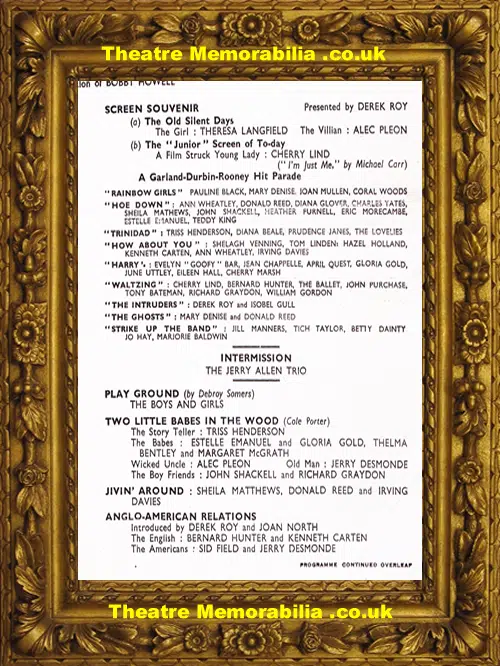 London Prince Of Wales Strike A New Note 1943 - Morecambe Wise