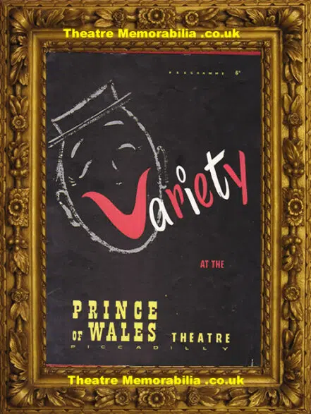 London Prince Of Wales Theatre – Morecambe and Wise – 1956