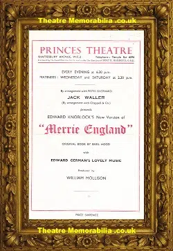 London Princes Theatre – Merrie England 1945