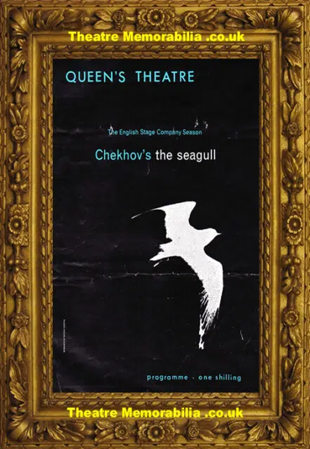 London Queens Theatre – Anton Chekov – The Seagull 1964 Redgrave