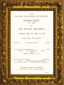 London Royal College Of Music – Chamber Concert – 1956