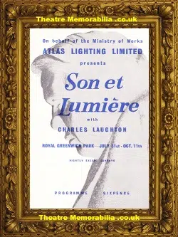 London Royal Greenwich Park – Son Et Lumiere – 1980s