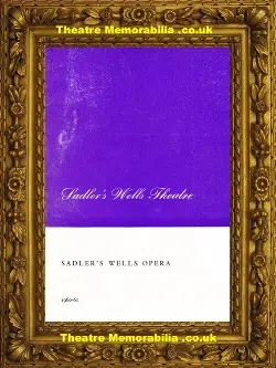London Sadler’s Wells Theatre – The Nightingale – 1960 Opera