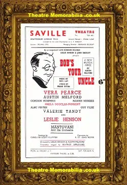 London Saville Theatre – Bobs Your Uncle – 1948 – Lionel Blair