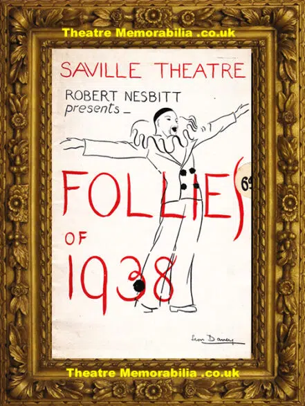 London Saville Theatre – Follies – 1938 – John Mills