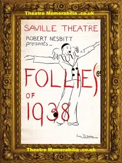 London Saville Theatre – Follies – 1938 – John Mills