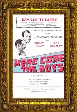 London Saville Theatre – Here Come The Boys – 1946