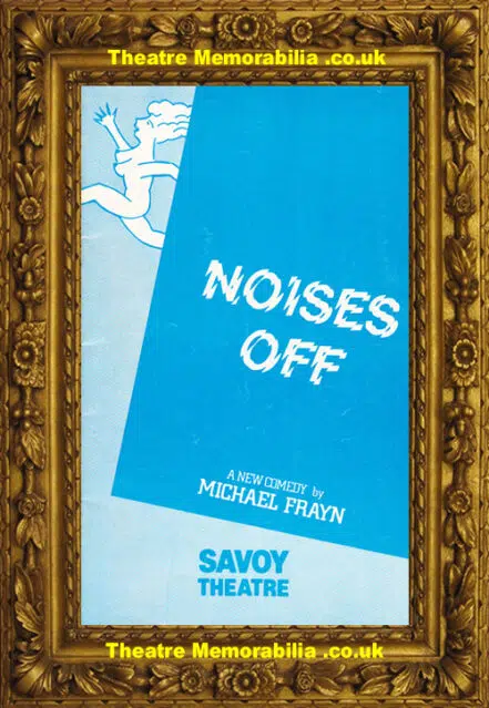 London Savoy Theatre – Noises Off – 1982 – Lynda Bellingham