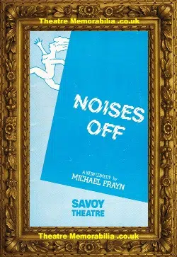 London Savoy Theatre – Noises Off – 1982 – Lynda Bellingham