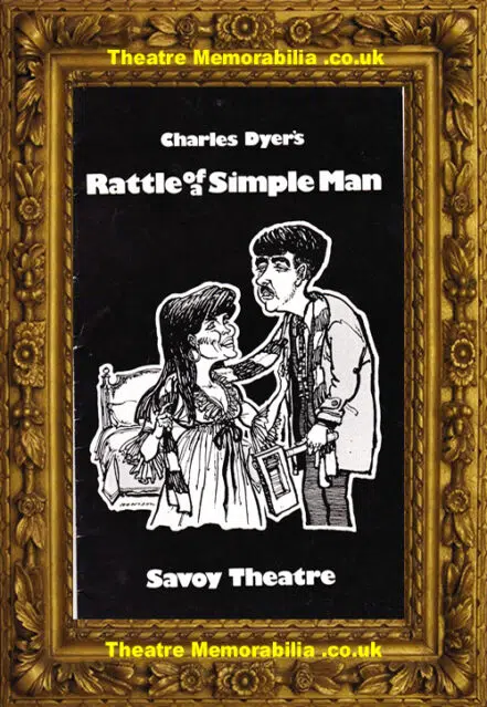 London Savoy Theatre – Rattle Of A Simple Man – 1980 John Challis