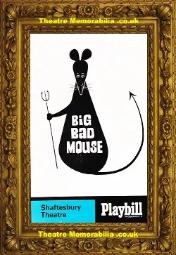 London Shaftesbury Theatre – Big Bad Mouse – 1967 – Roy Castle