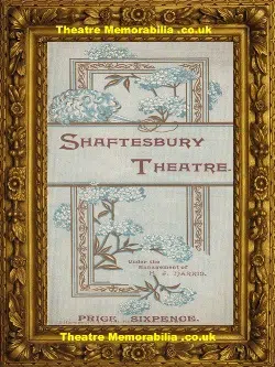 London Shaftesbury Theatre – Morocco Bound – 1893