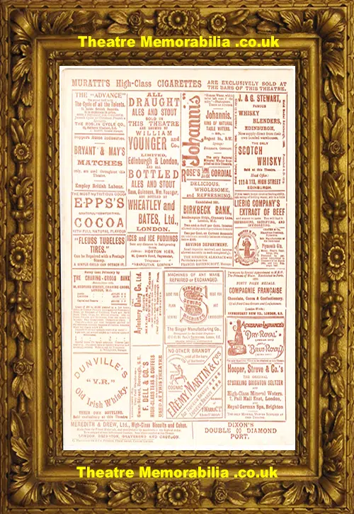 London St Jame's Theatre - As You Like It - 1896