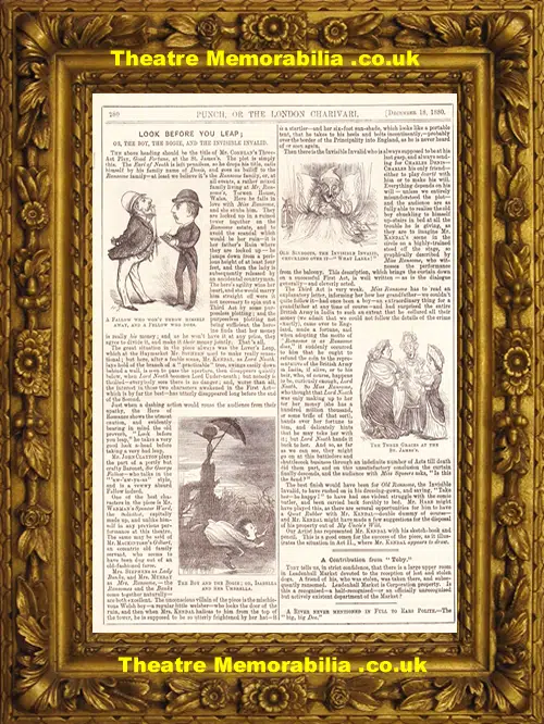 London St James's Theatre - Good Fortune - 1880