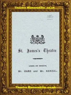 London St James’s Theatre – Good Fortune – 1880