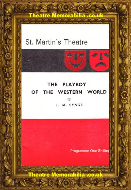 London St Martins Theatre The Playboy Of The Western World 1960