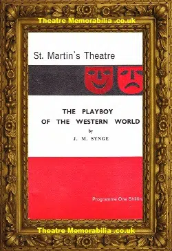 London St Martins Theatre The Playboy Of The Western World 1960