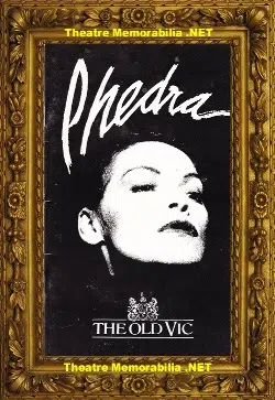 London The Old Vic Theatre – Phedra – 1984 – Glenda Jackson