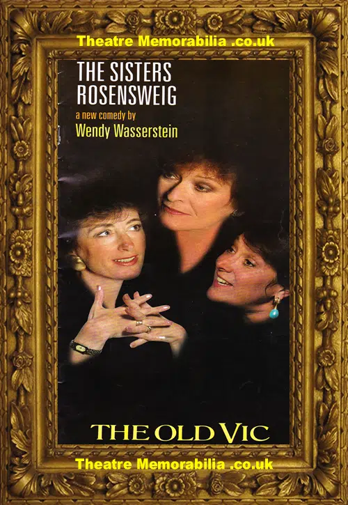 London The Old Vic Theatre - The Sisters Rosensweig - 1994