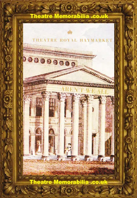 London Theatre Royal – Aren’t We All – 1984 – Rex Harrison