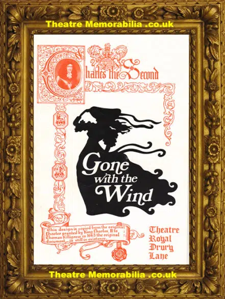 London Theatre Royal – Gone With The Wind – 1972